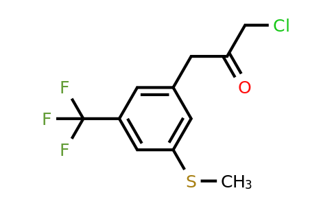 1805751-32-9 | 1-Chloro-3-(3-(methylthio)-5-(trifluoromethyl)phenyl)propan-2-one