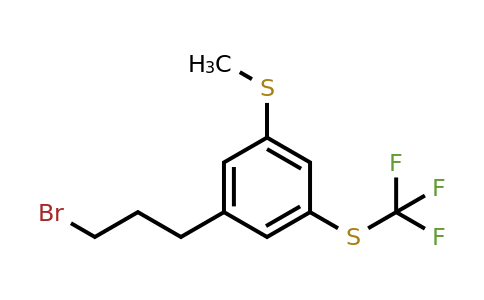 1805751-54-5 | 3-(3-Bromopropyl)-5-(trifluoromethylthio)thianisole