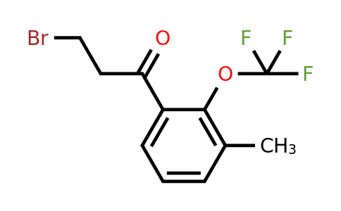 1805754-65-7 | 3-(3-Bromopropanoyl)-2-(trifluoromethoxy)toluene