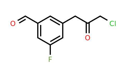 1805755-63-8 | 3-(3-Chloro-2-oxopropyl)-5-fluorobenzaldehyde