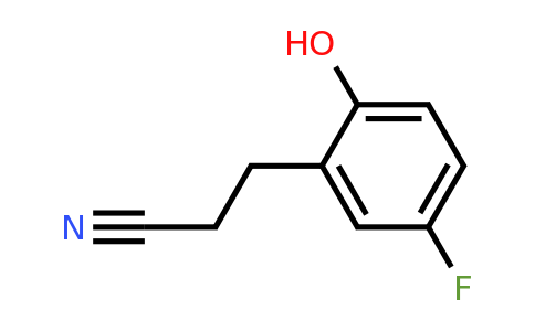 1805755-67-2 | 5-Fluoro-2-hydroxyphenylpropanenitrile