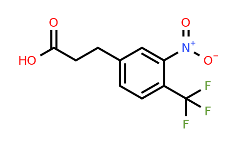 1805755-68-3 | 3-(3-Nitro-4-(trifluoromethyl)phenyl)propanoic acid
