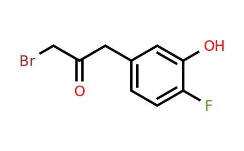 1805755-80-9 | 1-Bromo-3-(4-fluoro-3-hydroxyphenyl)propan-2-one