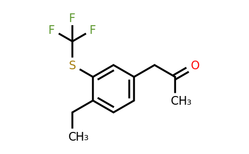 1805757-09-8 | 1-(4-Ethyl-3-(trifluoromethylthio)phenyl)propan-2-one