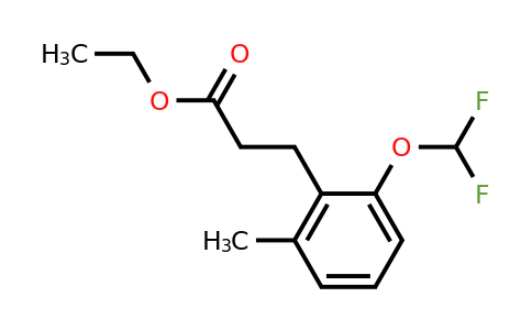 1805757-97-4 | Ethyl 2-(difluoromethoxy)-6-methylphenylpropanoate