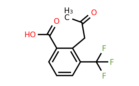 1805758-09-1 | 2-(2-Oxopropyl)-3-(trifluoromethyl)benzoic acid