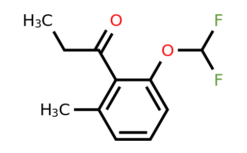 1805758-45-5 | 1-(2-(Difluoromethoxy)-6-methylphenyl)propan-1-one
