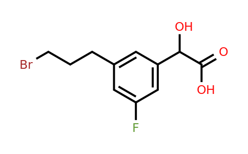 1805758-63-7 | 3-(3-Bromopropyl)-5-fluoromandelic acid