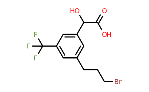 1805759-96-9 | 3-(3-Bromopropyl)-5-(trifluoromethyl)mandelic acid