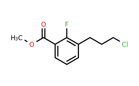 1805760-19-3 | Methyl 3-(3-chloropropyl)-2-fluorobenzoate