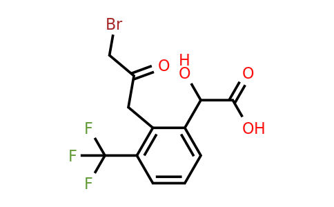 1805760-21-7 | 2-(3-Bromo-2-oxopropyl)-3-(trifluoromethyl)mandelic acid