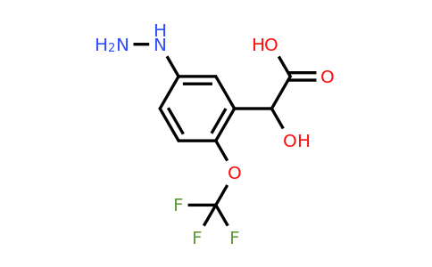 1805760-61-5 | 5-Hydrazinyl-2-(trifluoromethoxy)mandelic acid