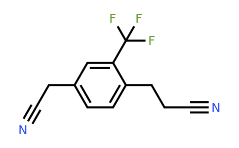 1805760-79-5 | 4-(2-Cyanoethyl)-3-(trifluoromethyl)phenylacetonitrile