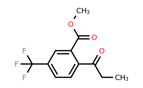 1805761-92-5 | Methyl 2-propionyl-5-(trifluoromethyl)benzoate