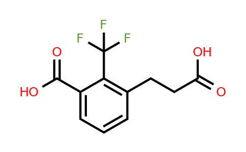 1805762-04-2 | 3-(2-Carboxyethyl)-2-(trifluoromethyl)benzoic acid