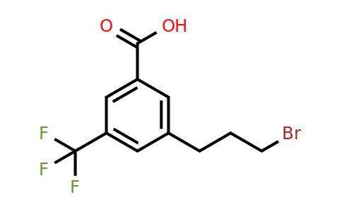 1805762-17-7 | 3-(3-Bromopropyl)-5-(trifluoromethyl)benzoic acid