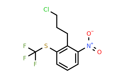 1805762-35-9 | 1-(3-Chloropropyl)-2-nitro-6-(trifluoromethylthio)benzene