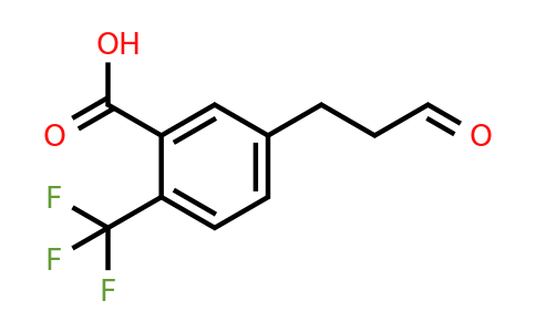1805762-80-4 | 5-(3-Oxopropyl)-2-(trifluoromethyl)benzoic acid