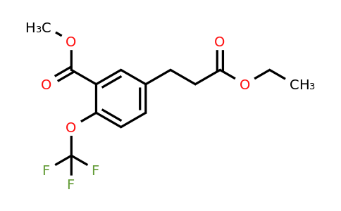 1805763-02-3 | Methyl 5-(3-ethoxy-3-oxopropyl)-2-(trifluoromethoxy)benzoate