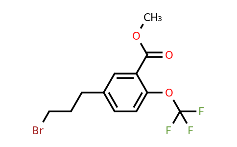 1805763-19-2 | Methyl 5-(3-bromopropyl)-2-(trifluoromethoxy)benzoate