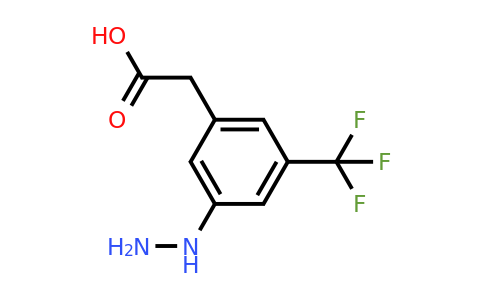1805763-43-2 | 3-Hydrazinyl-5-(trifluoromethyl)phenylacetic acid