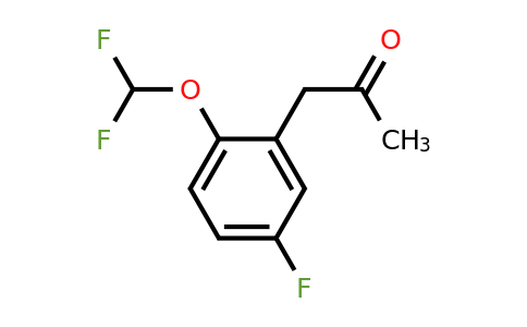 1805763-65-8 | 1-(2-(Difluoromethoxy)-5-fluorophenyl)propan-2-one