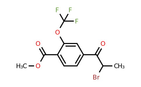 1805763-68-1 | Methyl 4-(2-bromopropanoyl)-2-(trifluoromethoxy)benzoate