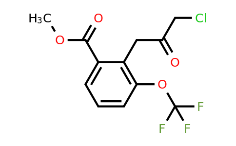 1805764-16-2 | Methyl 2-(3-chloro-2-oxopropyl)-3-(trifluoromethoxy)benzoate