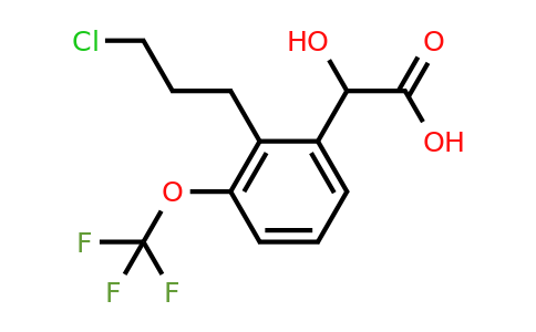 1805764-79-7 | 2-(3-Chloropropyl)-3-(trifluoromethoxy)mandelic acid