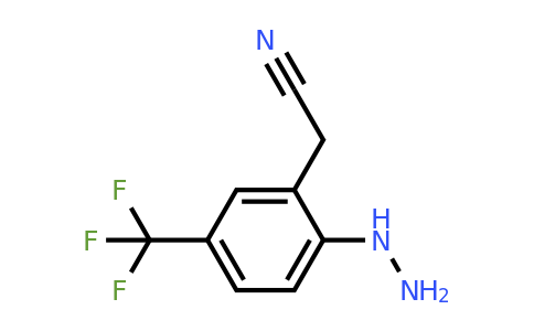 1805764-93-5 | 2-Hydrazinyl-5-(trifluoromethyl)phenylacetonitrile