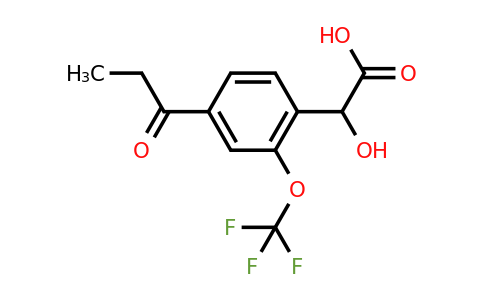 1805765-02-9 | 4-Propionyl-2-(trifluoromethoxy)mandelic acid