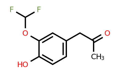 1805765-53-0 | 1-(3-(Difluoromethoxy)-4-hydroxyphenyl)propan-2-one