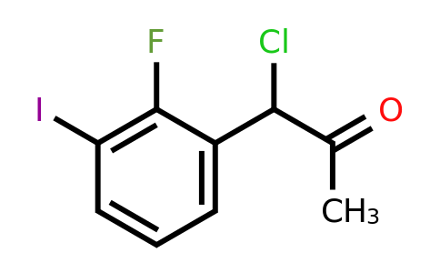 1805765-62-1 | 1-Chloro-1-(2-fluoro-3-iodophenyl)propan-2-one