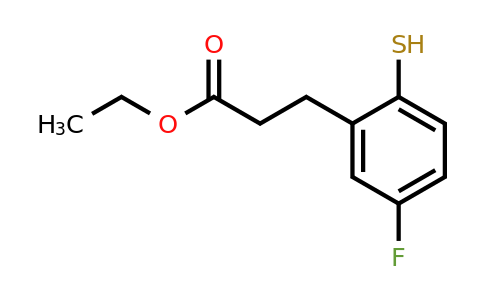 1805765-71-2 | Ethyl 5-fluoro-2-mercaptophenylpropanoate
