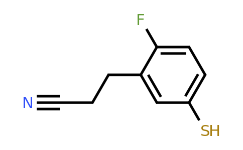 1805765-79-0 | 2-Fluoro-5-mercaptophenylpropanenitrile