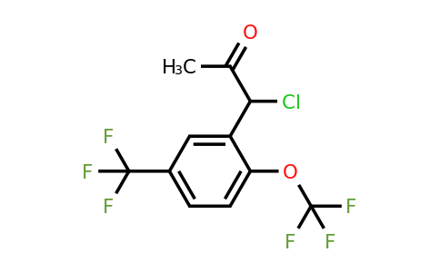 1805765-83-6 | 1-Chloro-1-(2-(trifluoromethoxy)-5-(trifluoromethyl)phenyl)propan-2-one