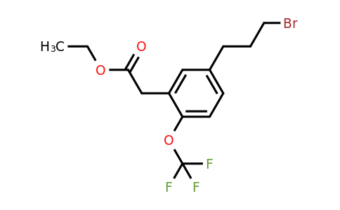 1805765-93-8 | Ethyl 5-(3-bromopropyl)-2-(trifluoromethoxy)phenylacetate