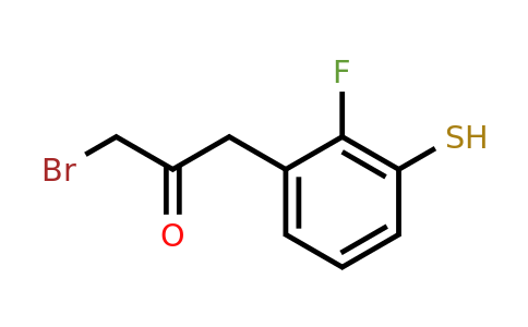 1805766-57-7 | 1-Bromo-3-(2-fluoro-3-mercaptophenyl)propan-2-one