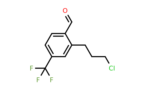 1805766-70-4 | 2-(3-Chloropropyl)-4-(trifluoromethyl)benzaldehyde