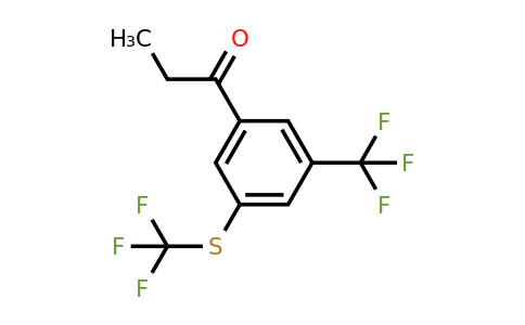 1805767-37-6 | 1-(3-(Trifluoromethyl)-5-(trifluoromethylthio)phenyl)propan-1-one