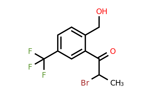 1805771-43-0 | 2-(2-Bromopropanoyl)-4-(trifluoromethyl)benzylalcohol