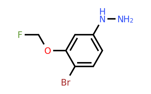 1805778-81-7 | 1-(4-Bromo-3-(fluoromethoxy)phenyl)hydrazine
