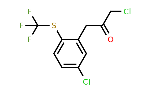 1805778-94-2 | 1-Chloro-3-(5-chloro-2-(trifluoromethylthio)phenyl)propan-2-one