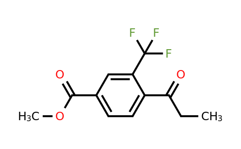 1805780-84-0 | Methyl 4-propionyl-3-(trifluoromethyl)benzoate