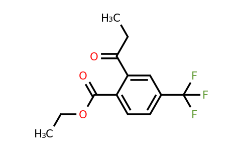 1805784-68-2 | Ethyl 2-propionyl-4-(trifluoromethyl)benzoate