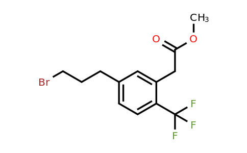 1805797-35-6 | Methyl 5-(3-bromopropyl)-2-(trifluoromethyl)phenylacetate