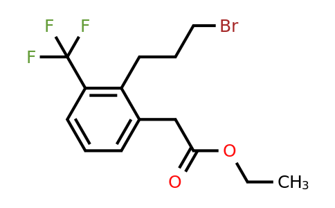 1805801-33-5 | Ethyl 2-(3-bromopropyl)-3-(trifluoromethyl)phenylacetate