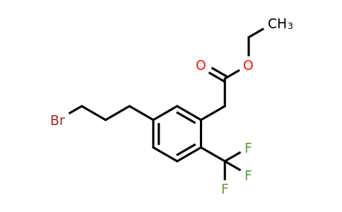 1805801-36-8 | Ethyl 5-(3-bromopropyl)-2-(trifluoromethyl)phenylacetate