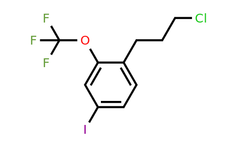 1805839-87-5 | 1-(3-Chloropropyl)-4-iodo-2-(trifluoromethoxy)benzene