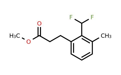 1805841-67-1 | Methyl 2-(difluoromethyl)-3-methylphenylpropanoate